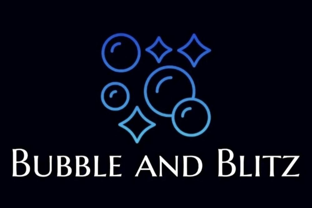 Bubble and Blitz Logo